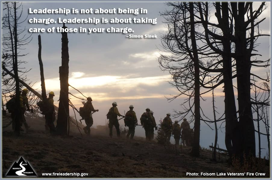leadership is not about being in charge leadership is about taking care of those in your charge